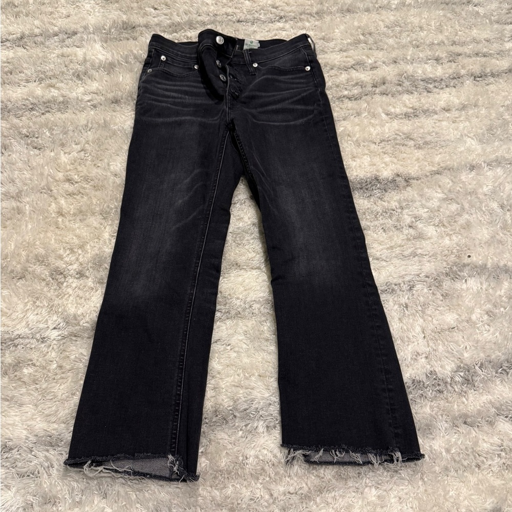 J Crew Demi boot crop Stylish Black Women's Jeans